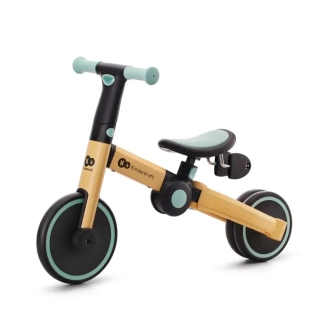 Велосипед трехколесный 3 в 1 Kinderkraft 4TRIKE Sunflower Blue/Желто-бирюзовый - Фото 1
