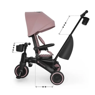 Велосипед трехколесный Kinderkraft Jazz 3 Pink/Розовый - Фото 6