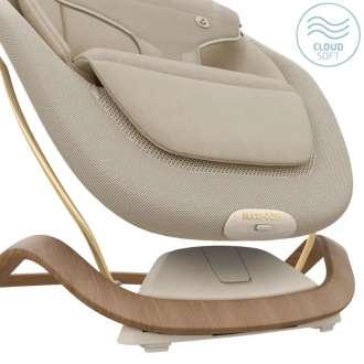 Шезлонг гойдалка MAXI-COSI Dove Pro Elegance Beige/Бежевий - Фото 3