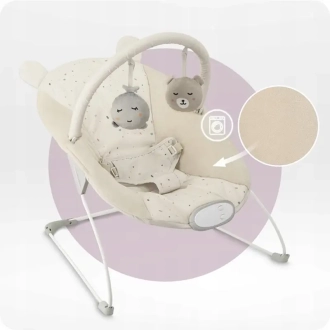 Кресло шезлонг MoMi GLOSSY Beige/Бежевый - Фото 2