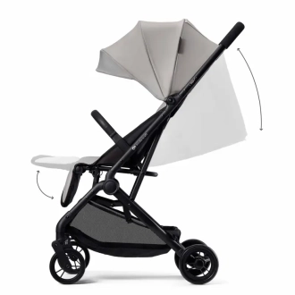 Коляска прогулочная Kinderkraft Indy 3 Urban Grey/Серый - Фото 4