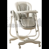 Стульчик качалка для кормления Adbor Indigo v-8 White/Белый