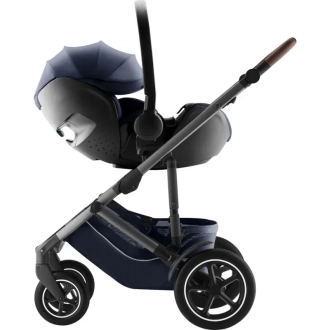 Автокресло 40–85 см Britax Römer Baby-Safe Pro 2025 Style Night Blue/Синий - Фото 4