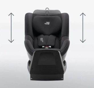 Автокресло 40–105 см Britax Römer Dualfix Plus Carbon Black/Черный - Фото 4