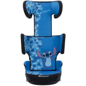Автокресло 100–150 см Bebe Confort Hera i-Fix Disney Fun Stitch Сине-черный - Фото 2