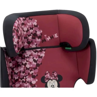 Автокресло 100–150 см Bebe Confort Hera i-Safe Disney Fun Minnie/Черно-бордовый - Фото 1