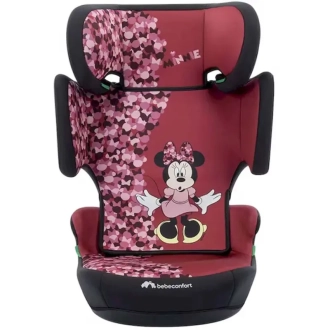 Автокресло 100–150 см Bebe Confort Hera i-Safe Disney Fun Minnie/Черно-бордовый - Фото 6