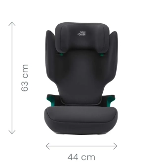Автокресло 100–150 см Britax Römer ADVENTURE PLUS Space Black/Черный - Фото 8