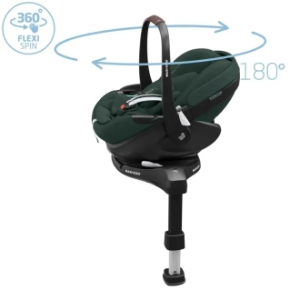 Автокресло 40–83 см MAXI-COSI Pebble 360 ​​Pro2 Twillic Green/Зеленый - Фото 4