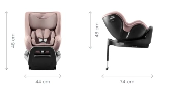 Автокресло 61–105 см Britax Römer DUALFIX PRO 2025 Style Night Blue/Синий - Фото 3