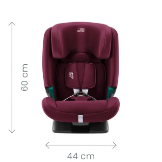 Автокресло 76–150 см Britax Römer EVOLVAFIX Midnight Grey/Серый - Фото 6
