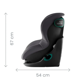 Автокресло 76–105 см Britax Römer KING Pro Midnight Grey/Серый - Фото 4