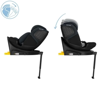 Автокресло 40–150 см MAXI-COSI Emerald 360 S Tonal Black/Черный - Фото 5
