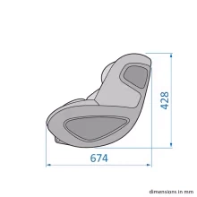 Автокресло 40–105 см MAXI-COSI Pearl 360 2 Authentic Green без вкладыша Зеленый - Фото 7