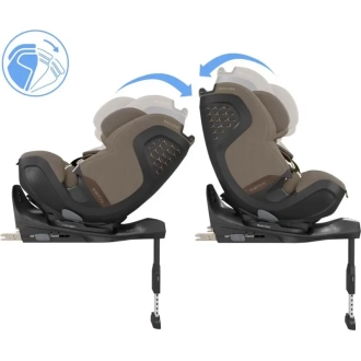 Автокресло 61–150 см MAXI-COSI Pearl XL Slide Pro Authentic Truffle/Бежевый - Фото 4