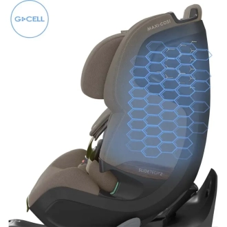 Автокресло 61–150 см MAXI-COSI Pearl XL Slide Pro Authentic Truffle/Бежевый - Фото 6