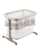 Кроватка манеж приставная Carrello Picto CRL-16506 Aori Beige/Бежевый