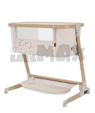 Ліжечко приставне Carrello Prima + CRL-16504 Honey Beige/Бежевий