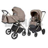 Коляска 2 в 1 Carrello Ultra F CRL-6556 Vintage Beige /1/ Бежевый