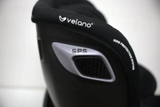 Автокресло 40–150 см VELANO Vento 360° i-Size ISOFIX Black/Черный - Фото 1