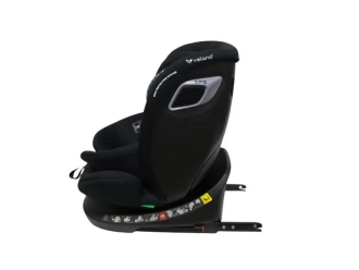 Автокресло 40–150 см VELANO Vento 360° i-Size ISOFIX Black/Черный - Фото 4