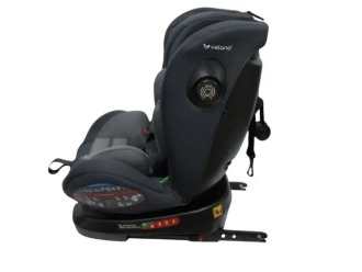 Автокресло 40–150 см VELANO Aura 360° i-Size ISOFIX Grey/Серый - Фото 1