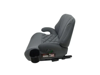 Бустер 125–150 см VELANO Gravo i-Size ISOFIX Grey/Сірий - Фото 1