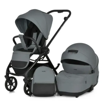 Коляска 2 в 1 El Camino CHLOE ME 1191-1 Magnet Gray/Серый - Фото 1
