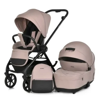 Коляска 2 в 1 El Camino CHLOE ME 1191-1 Nougat Beige/Бежевий - Фото 1