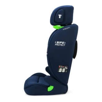 Автокресло 76–150 см Osann Flux Plus i-Size Navy Melange/Синий - Фото 3