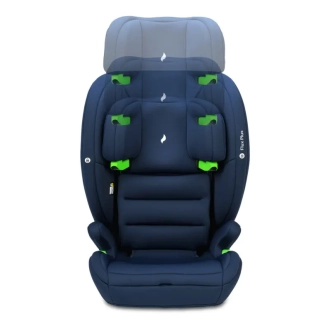 Автокресло 76–150 см Osann Flux Plus i-Size Navy Melange/Синий - Фото 7