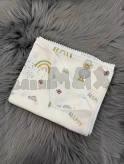 Плед M&Ababy Утенок 80×100 см, муслин Белый