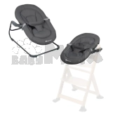 Кресло баунсер BEBE CONFORT Timba Baby Mineral Graphite/Графитовый