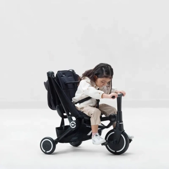 Коляска велосипед 4 в 1 SmarTrike Traveler Black/Черный - Фото 5