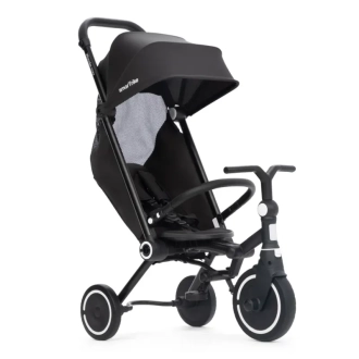 Коляска велосипед SmarTrike Wonder Max Jet Black/Черный - Фото 1