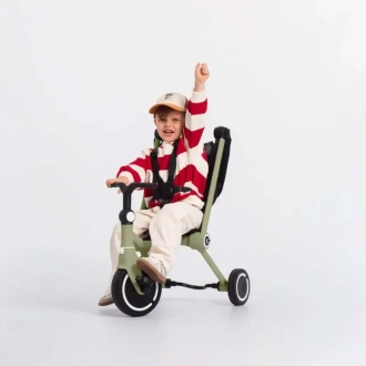 Коляска велосипед SmarTrike Wonder Olive/Чорно-оливковий - Фото 3