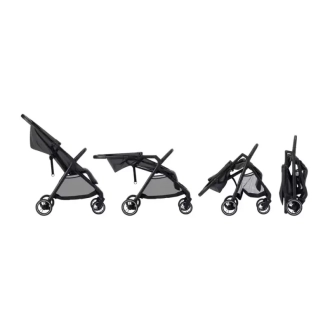 Коляска прогулочная BEBE CONFORT Azur Mineral Graphite/ Графитовый - Фото 3