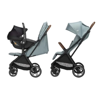 Коляска прогулочная BEBE CONFORT Indra Mineral Blue/Голубой - Фото 1