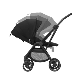Коляска прогулянкова MAXI-COSI Leona2 Twillic Black/Чорний - Фото 6