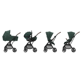 Коляска прогулянкова MAXI-COSI Leona2 Twillic Green/Зелений - Фото 4