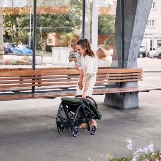 Коляска прогулочная ABC Design Ping 3 Travel Falcon/Графитовый - Фото 4