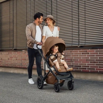 Коляска прогулянкова Britax Römer SMILE 5Z LUX Warm Caramel/Темно-бежевий - Фото 4