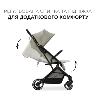 Коляска прогулянкова Hauck Travel N Care Plus Vanilla/Молочний - Фото 5