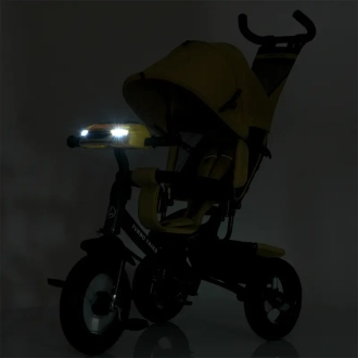 Велосипед трехколесный TURBOTRIKE MT 1006-10 Желтый - Фото 7