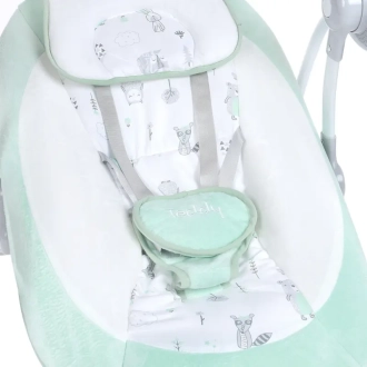 Качалка El Camino ME 1075 TEDDY Mint Animals/Мятный - Фото 1