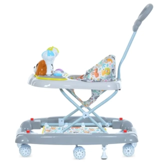 Ходунки дитячі Bambi M 3656A-S-4 Сіро-блакитний - Фото 1