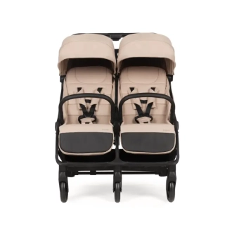 Коляска прогулянкова для двійні Adamex Alto Beige/Бежевий - Фото 2
