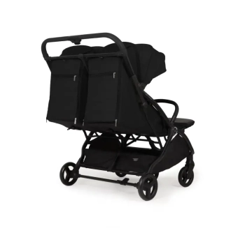 Коляска прогулянкова для двійні Adamex Alto Black/Чорний - Фото 2