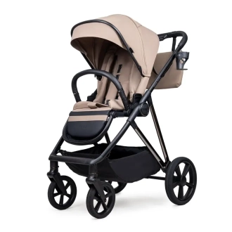 Коляска 2 в 1 Ninos Amor Soft Beige/Бежевый - Фото 1