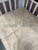 Комплект сменного белья Ведмедик Однотон 120×90 см Бежевый